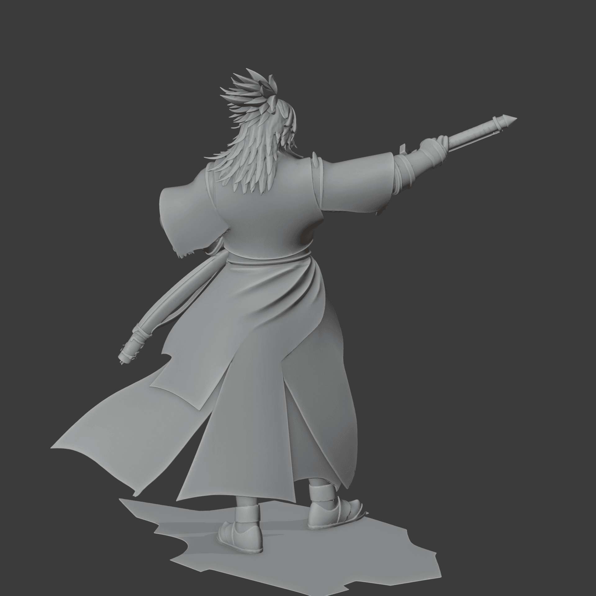 Akechi Mitsuhide Samurai Classic 3d model