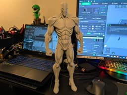 Null Sentinel - Male Anatomy Sculpture 3d model