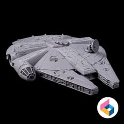 Millennium Falcon Ver 2.0 3d model