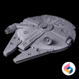 Millennium Falcon Ver 2.0 3d model
