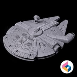 Millennium Falcon Ver 2.0 3d model
