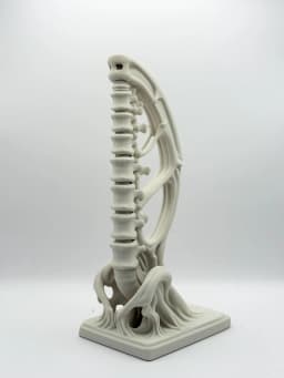 Vertebrae Bow Bookends 3d model