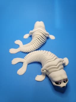 flexible Baby Seal Pups 3d model