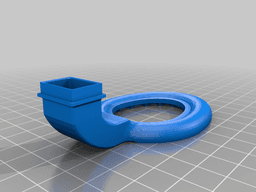 Biqu H2 MorningLion Extruder Fan duct remix 3d model