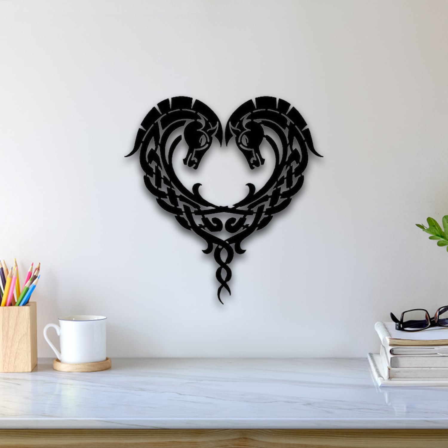 Horse Warrior Wall Art 3d model