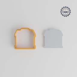 Shrine Cookie Cutter Set, 18 Pieces, Shapes from 0.75" to 5", Perfect for Cookies, Fondant & Clay, Japanese Gate, Cultural Site Design PRODUCT_4526 3d model