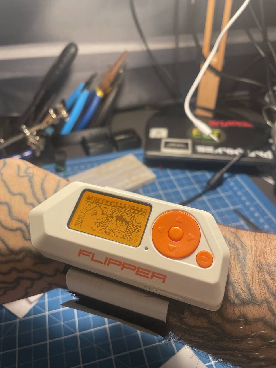 Flipper Zero Wrist / Watch Case 3d model