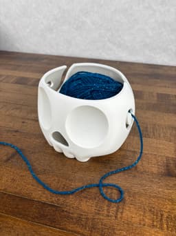 Skull Knitting Bowl - Multiple Sizes 3d model