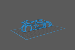 Koenigsegg - Jesko Wall Art 3d model