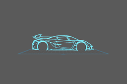 Koenigsegg - Jesko Wall Art 3d model
