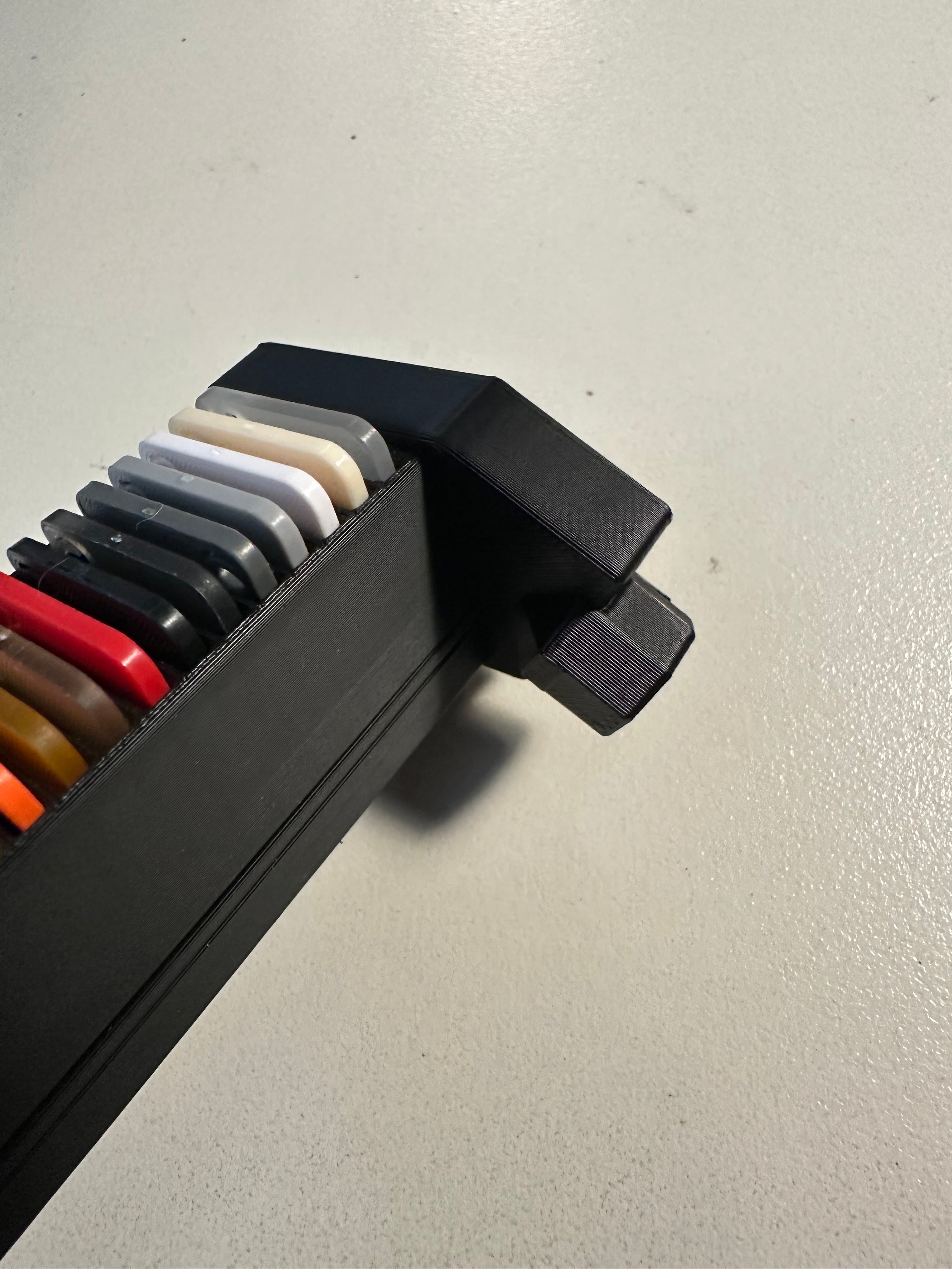 Multiboard Mount for EZ-Lock HSW Swatches Display 3d model