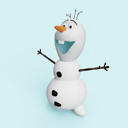 Olaf (Frozen) SLA/DLP 3d model
