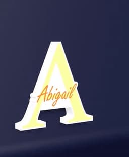 A Abigail - LED Strip compatible 3d model
