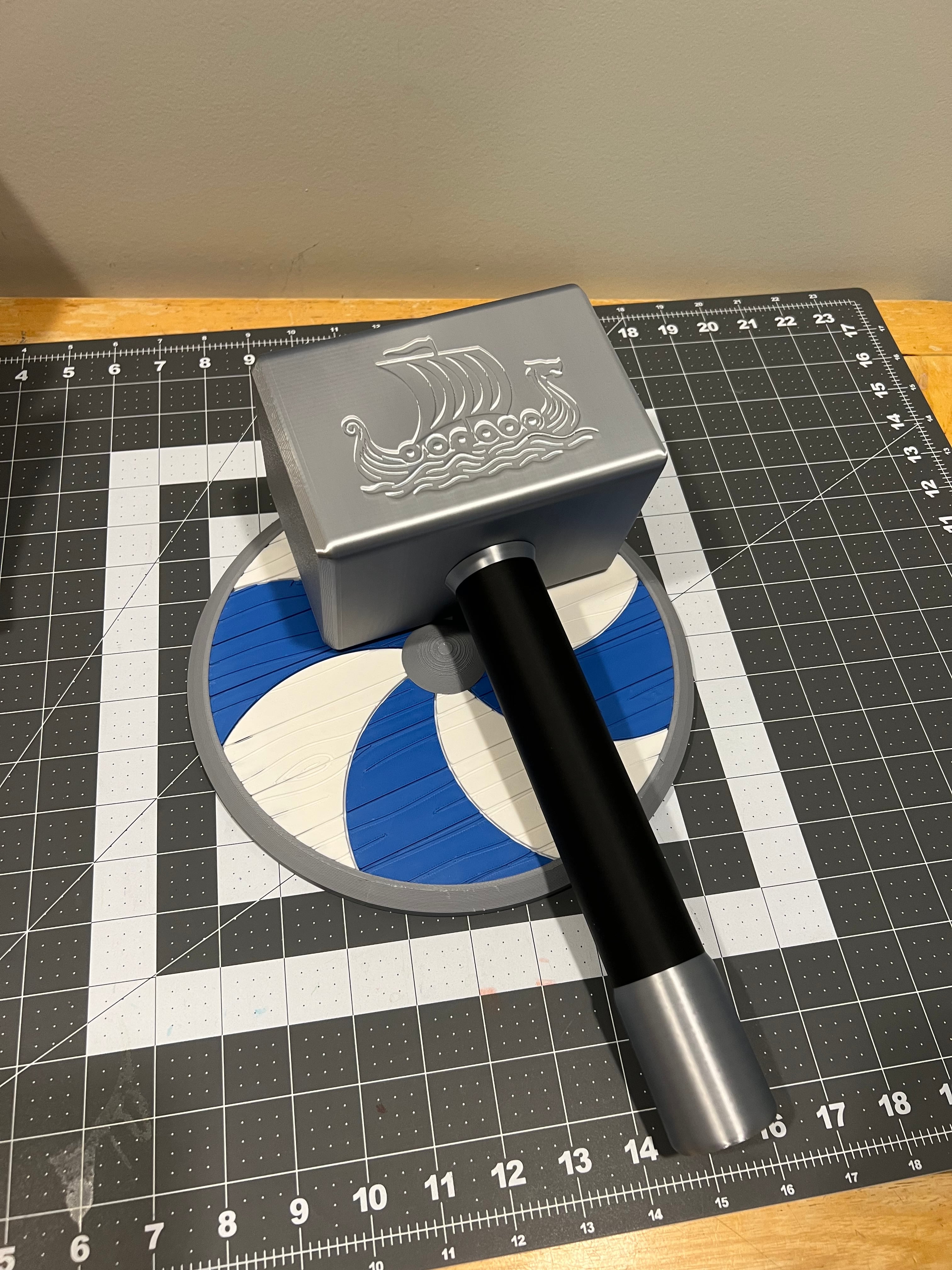Viking Dice Hammer 3d model