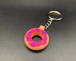 Donut_Keychain 3d model