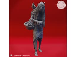 Green Hag - Tabletop Miniature 3d model