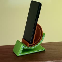 GearSupport Phone Stand 3d model