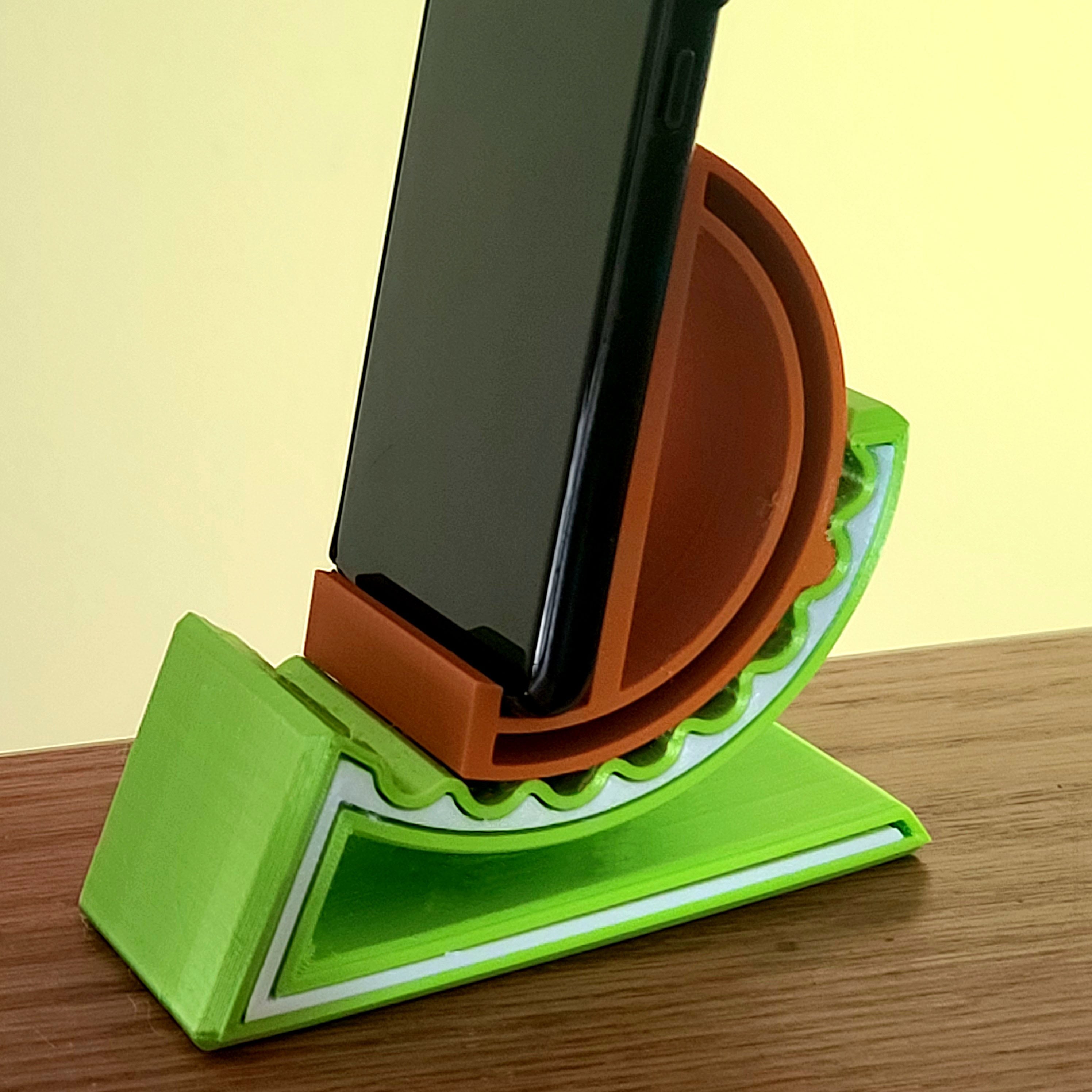 GearSupport Phone Stand 3d model