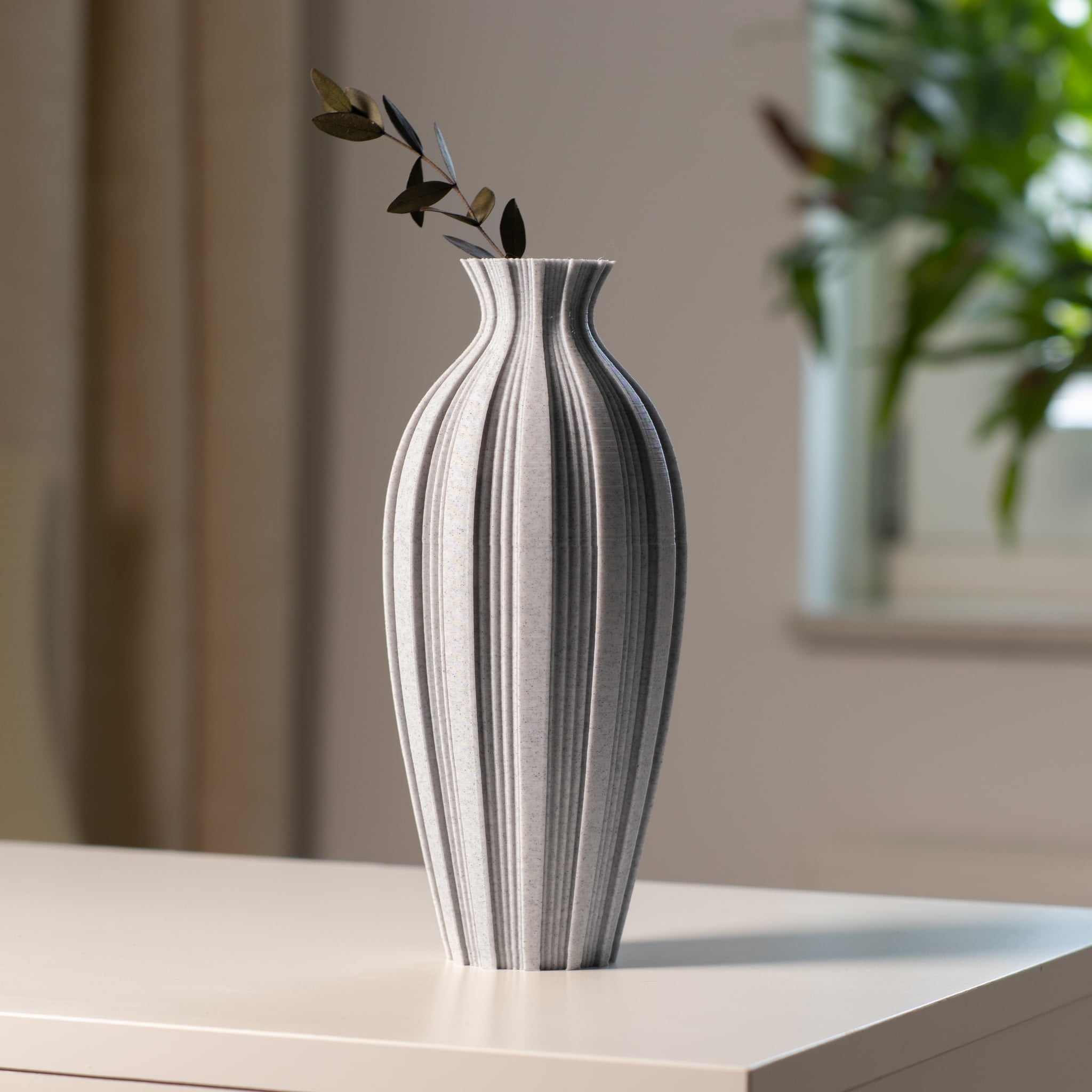 Modern Vase SKYE - Stylish Contemporary Vase 3d model