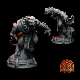Bagheera - Tabaxi Monk 3d model