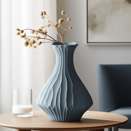 Lombardy Vase – Textured Elegance 3d model