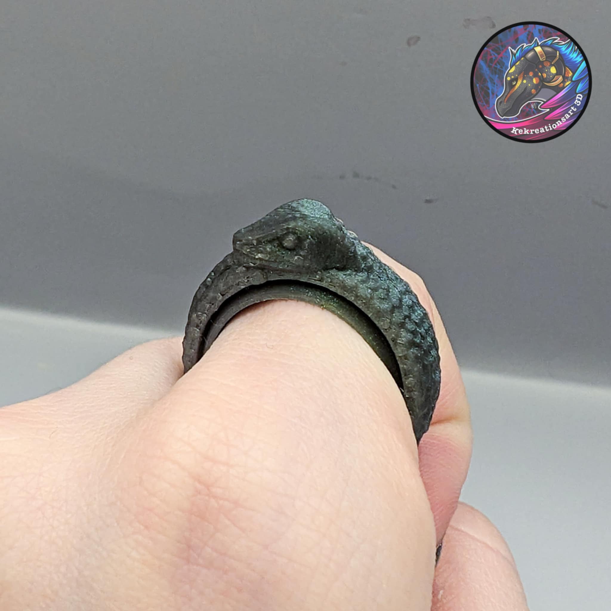 Fidget Ring Set 3d model