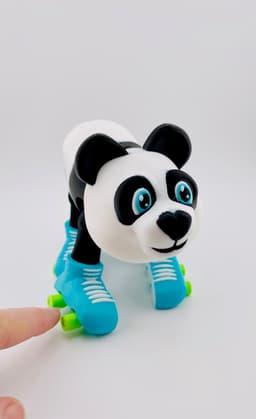 Bears on Skates Flexis 3d model