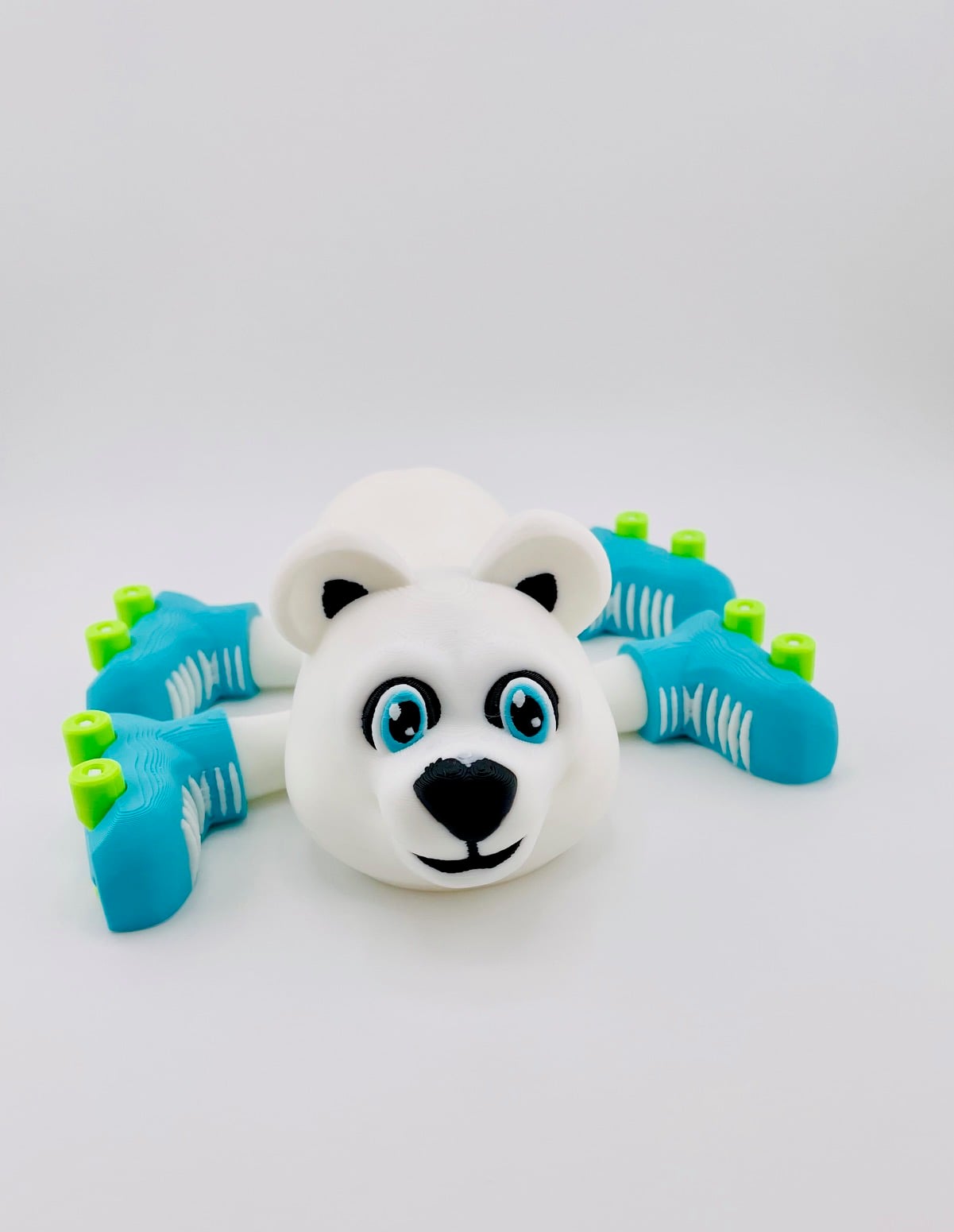 Bears on Skates Flexis 3d model