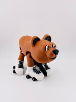 Bears on Skates Flexis 3d model
