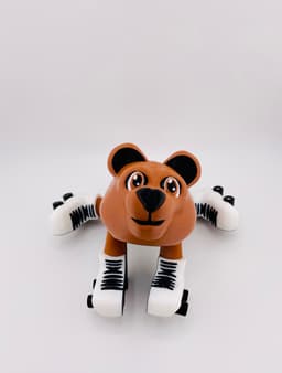 Bears on Skates Flexis 3d model