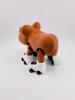 Bears on Skates Flexis 3d model