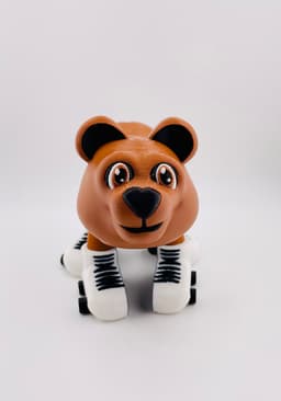 Bears on Skates Flexis 3d model
