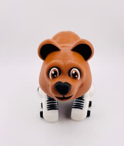 Bears on Skates Flexis 3d model