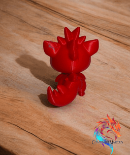 Charming mini Dragon 1 3d model