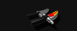 Power Rangers Lost Galaxy - Transdagger 3d model