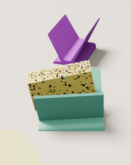 Kitchen Sponge Holder Version 2 3d model