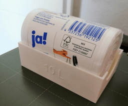 Müllbeutel Halter für ja! REWE Müllbeutel 3d model