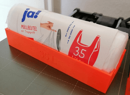 Müllbeutel Halter für ja! REWE Müllbeutel 3d model