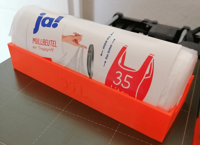 Müllbeutel Halter für ja! REWE Müllbeutel 3d model