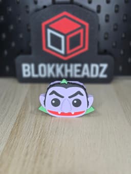 Blokkheadz The Count - Magnet, Ornament and Regular Collectible 3d model