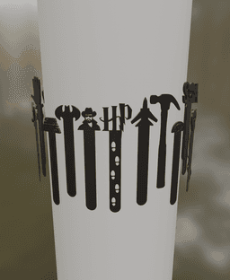 Collection of Bookmarks 3d model