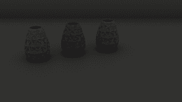 Star stellate flower Petal Vase 3d model