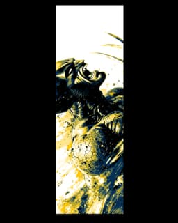 Fanart depictions of the Marvel X-Men character Wolverine - Set of bookmarks 3d model