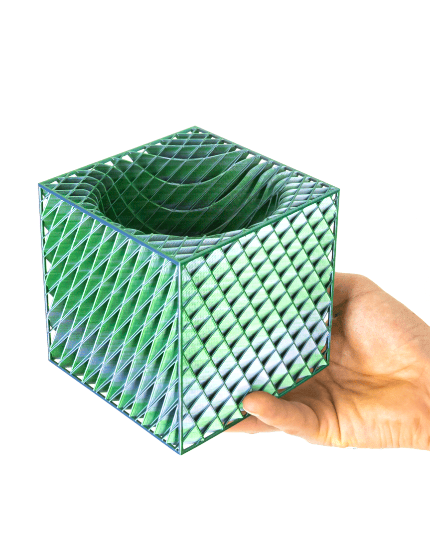 PERSPEKTIVA Cube Bowl // 120x120x120mm 3d model