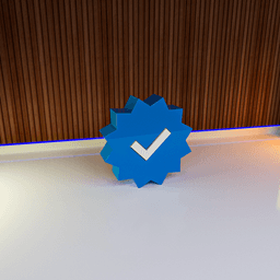 Verified Instagram - DECOR 3d model