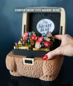 Adventcalendar Clips for Square Bear 3d model