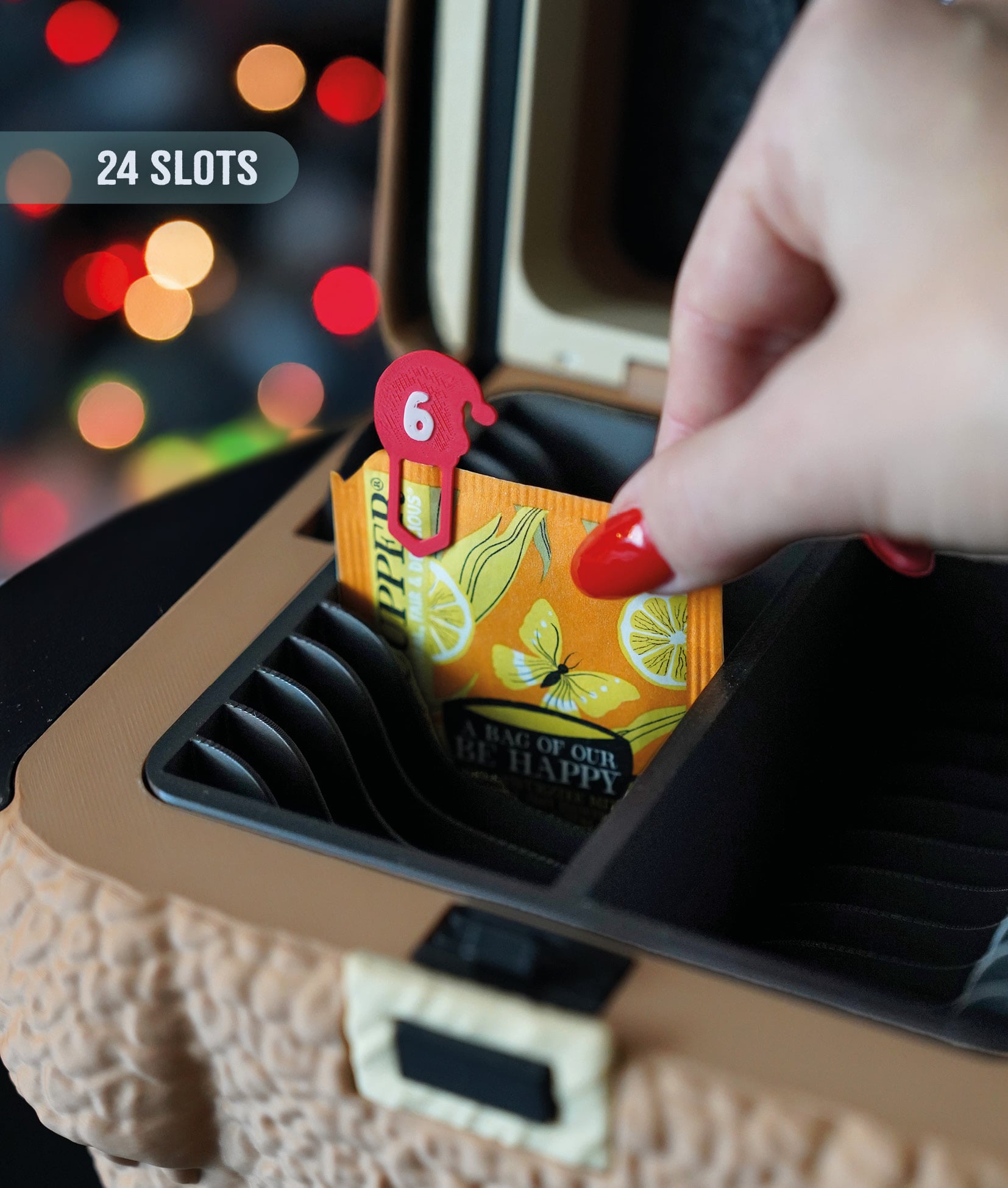 Adventcalendar Clips for Square Bear 3d model