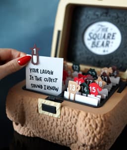 Adventcalendar Clips for Square Bear 3d model