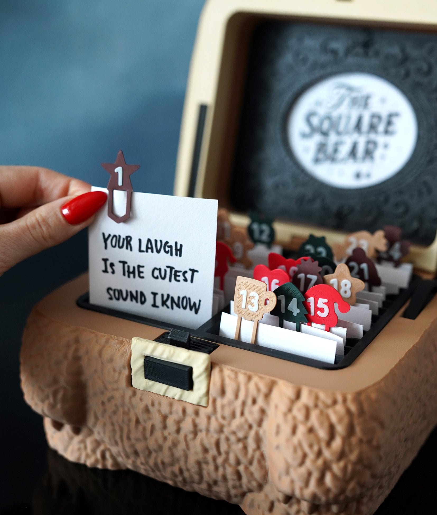 Adventcalendar Clips for Square Bear 3d model