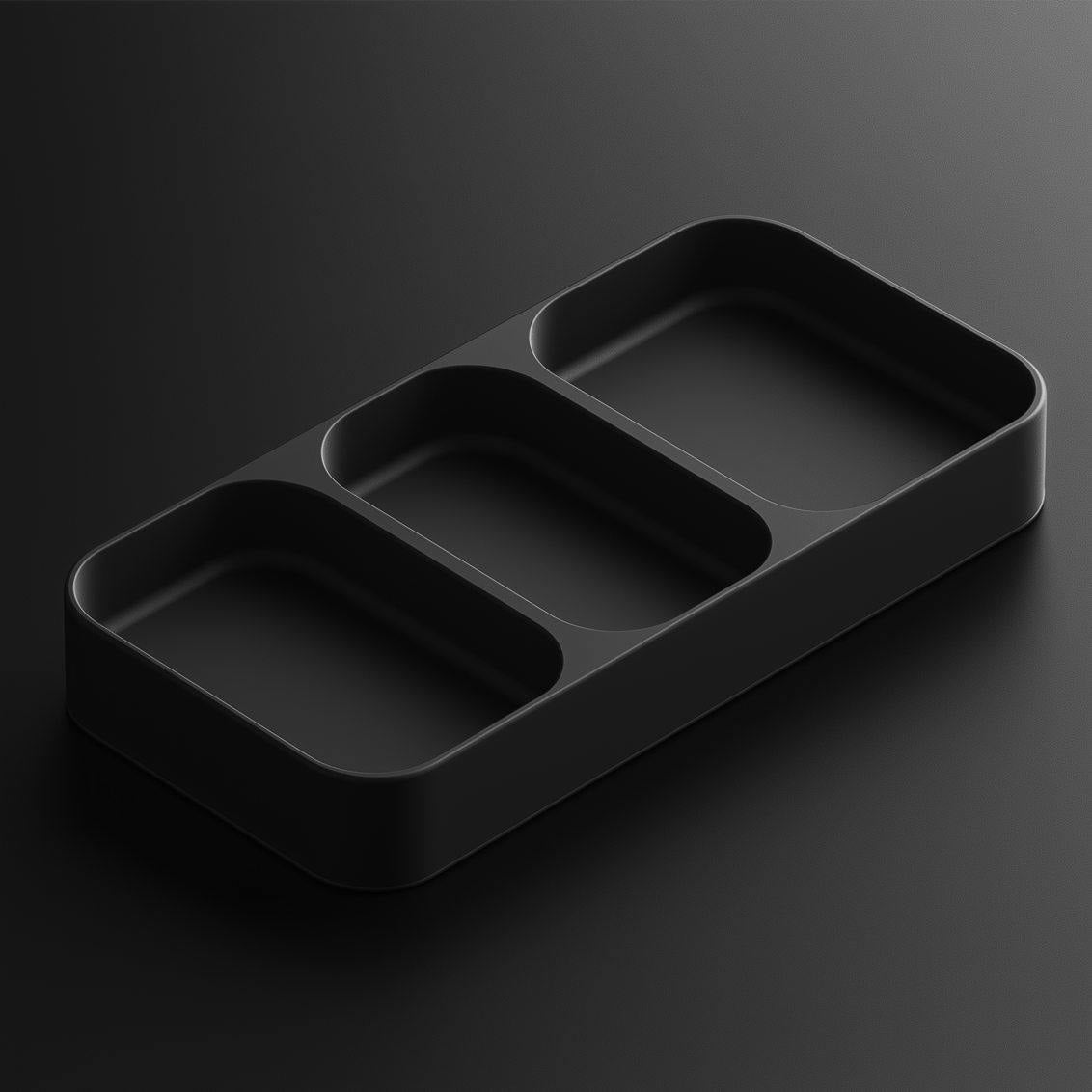 Trio Organizer – Sleek Minimalist Jewelry and Accessory Tray 3d model